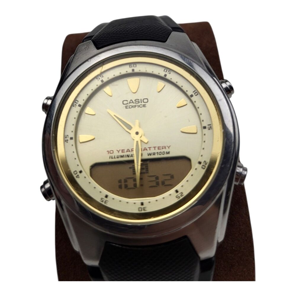 Vintage Casio Edifice Men Wrist Watch 2747 EFA-109 Illuminator